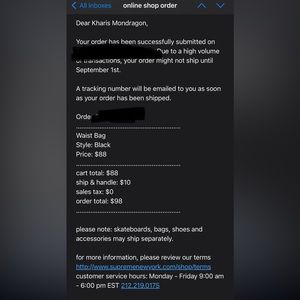 Supreme Original Belt/Waist Bag